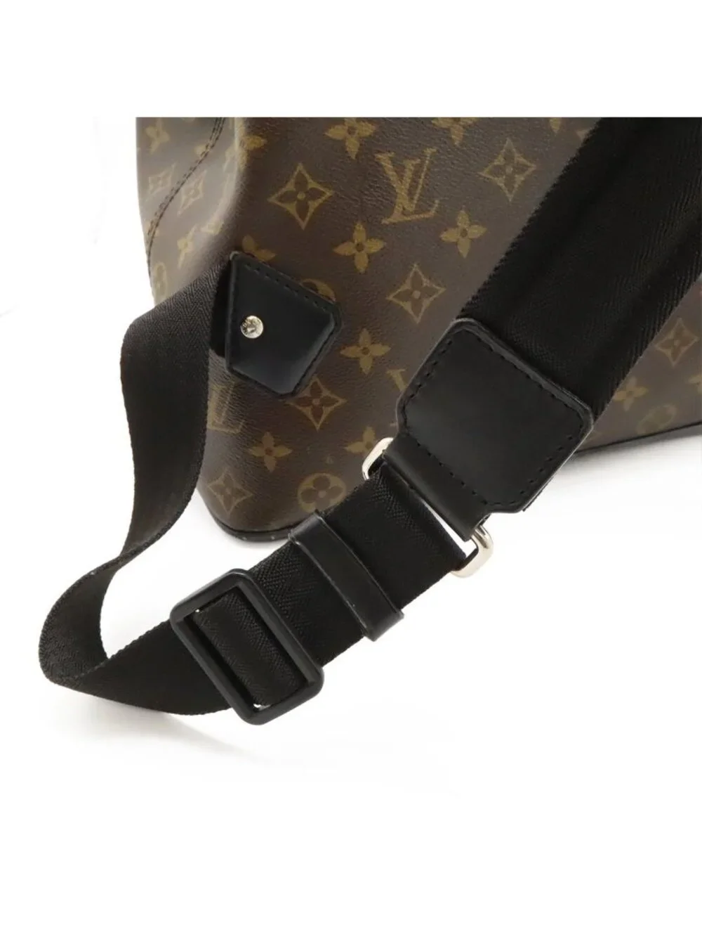 Louis Vuitton Monogram Macassar Parc Backpack Shoulder Bag